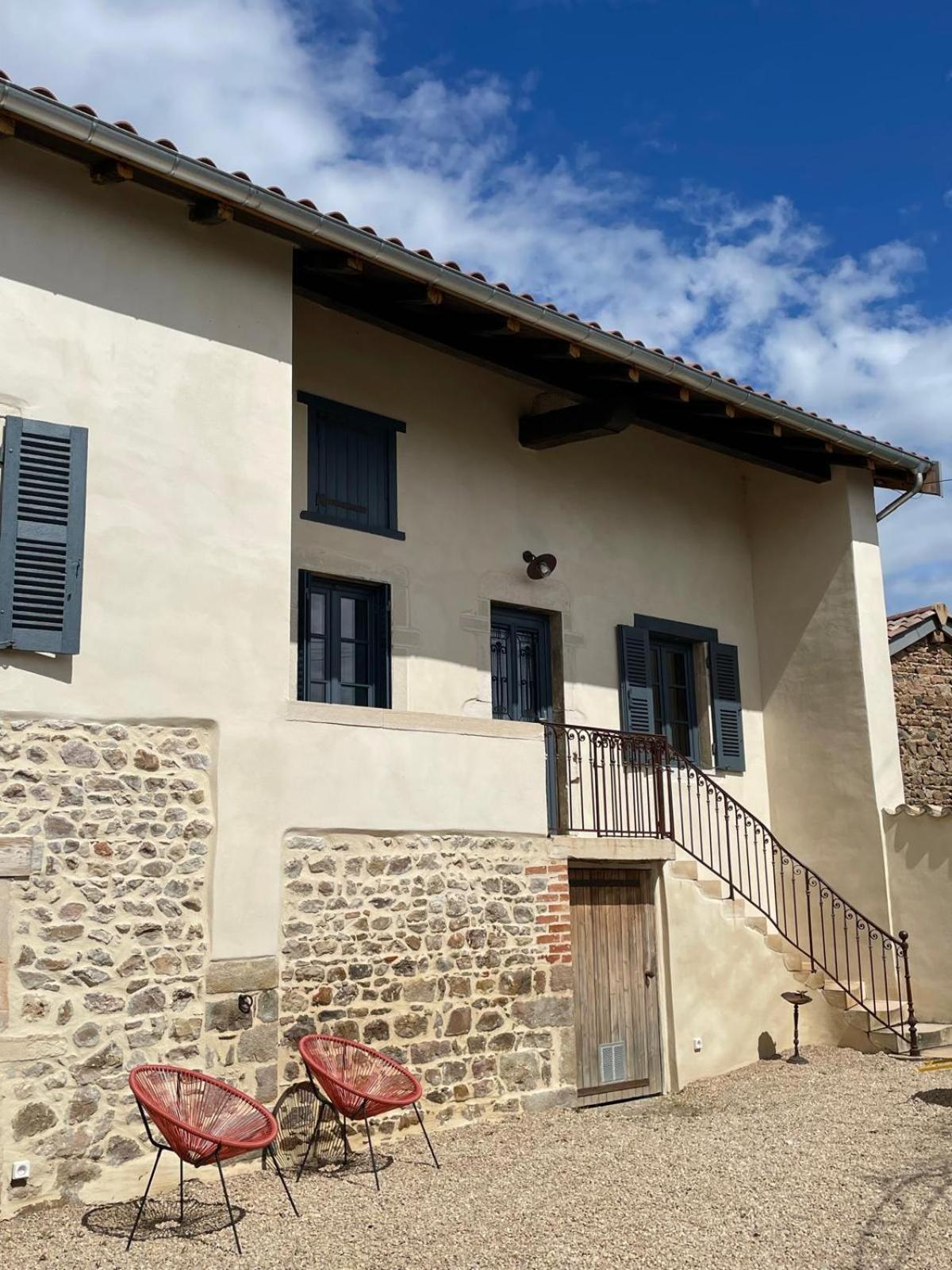 Bed and Breakfast Les Glycines - Domaine Gilles Coperet Régnié Exterior foto